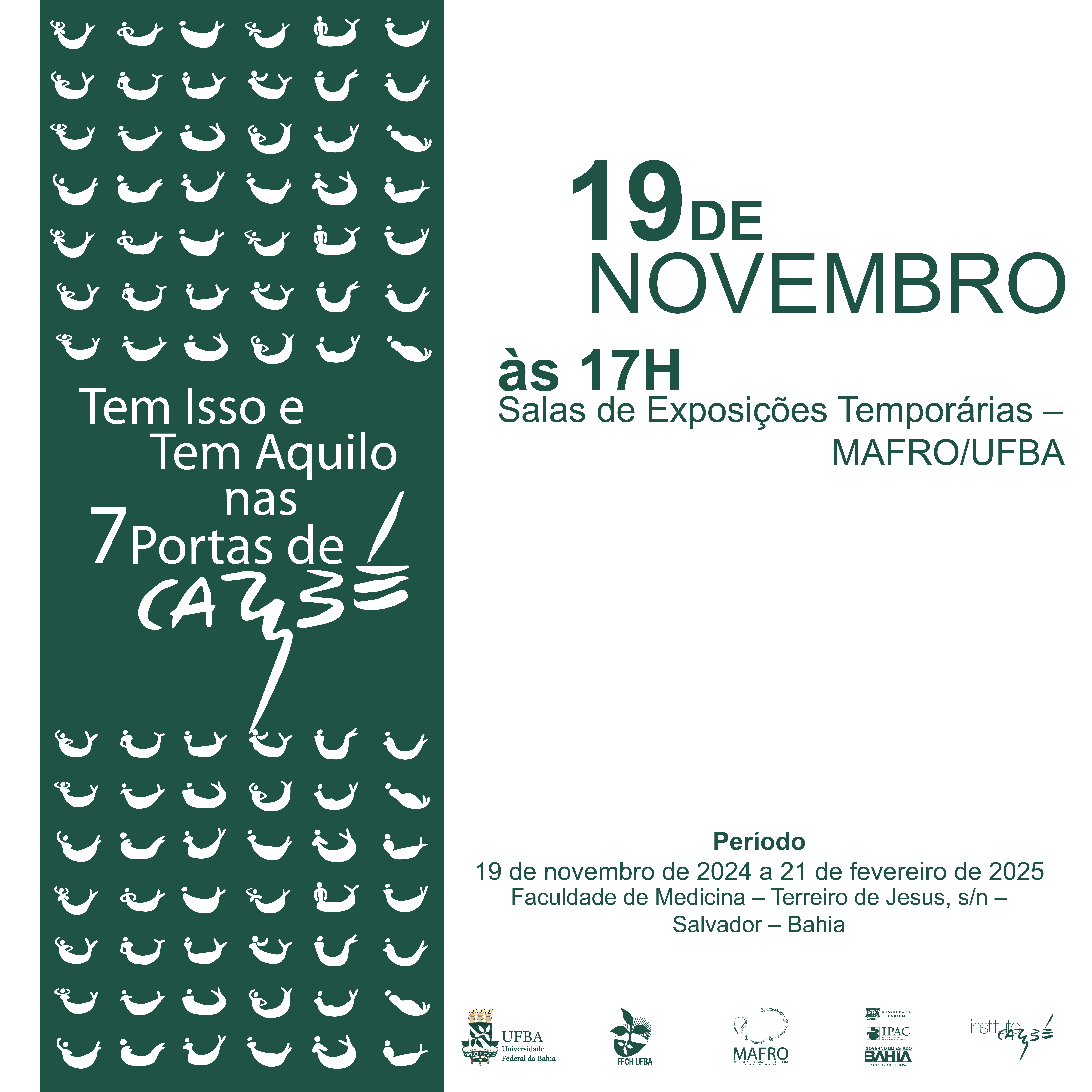 Exposição Tem Isso e Tem Aquilo nas 7 Portas de Carybé
