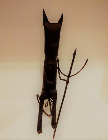 Escultura de Exu - (Salvador Bahia) Autoria: Agnaldo Silva da Costa