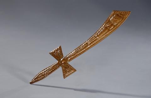 Espada de Iansã. Doação da Ialorixá Olga Francisca Régis (Olga do Alaketo).