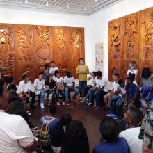 visita escolar com mediação cultural